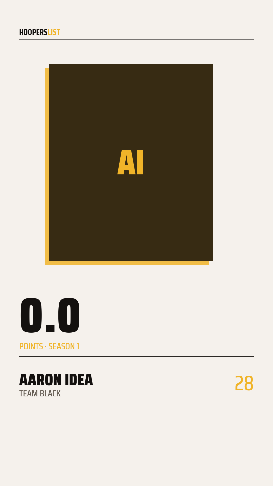 Broadsheet Mono card style preview