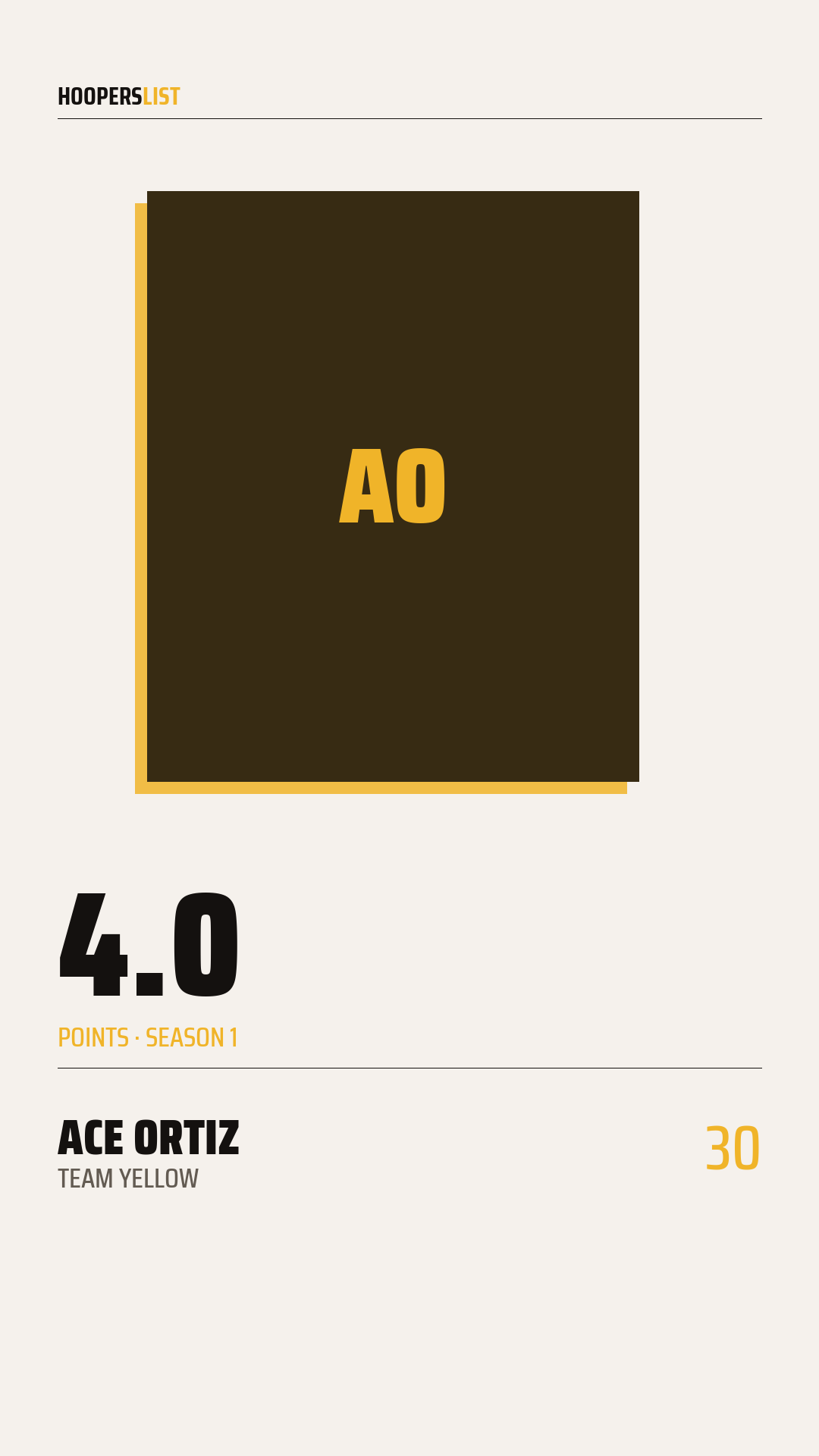 Broadsheet Mono card style preview