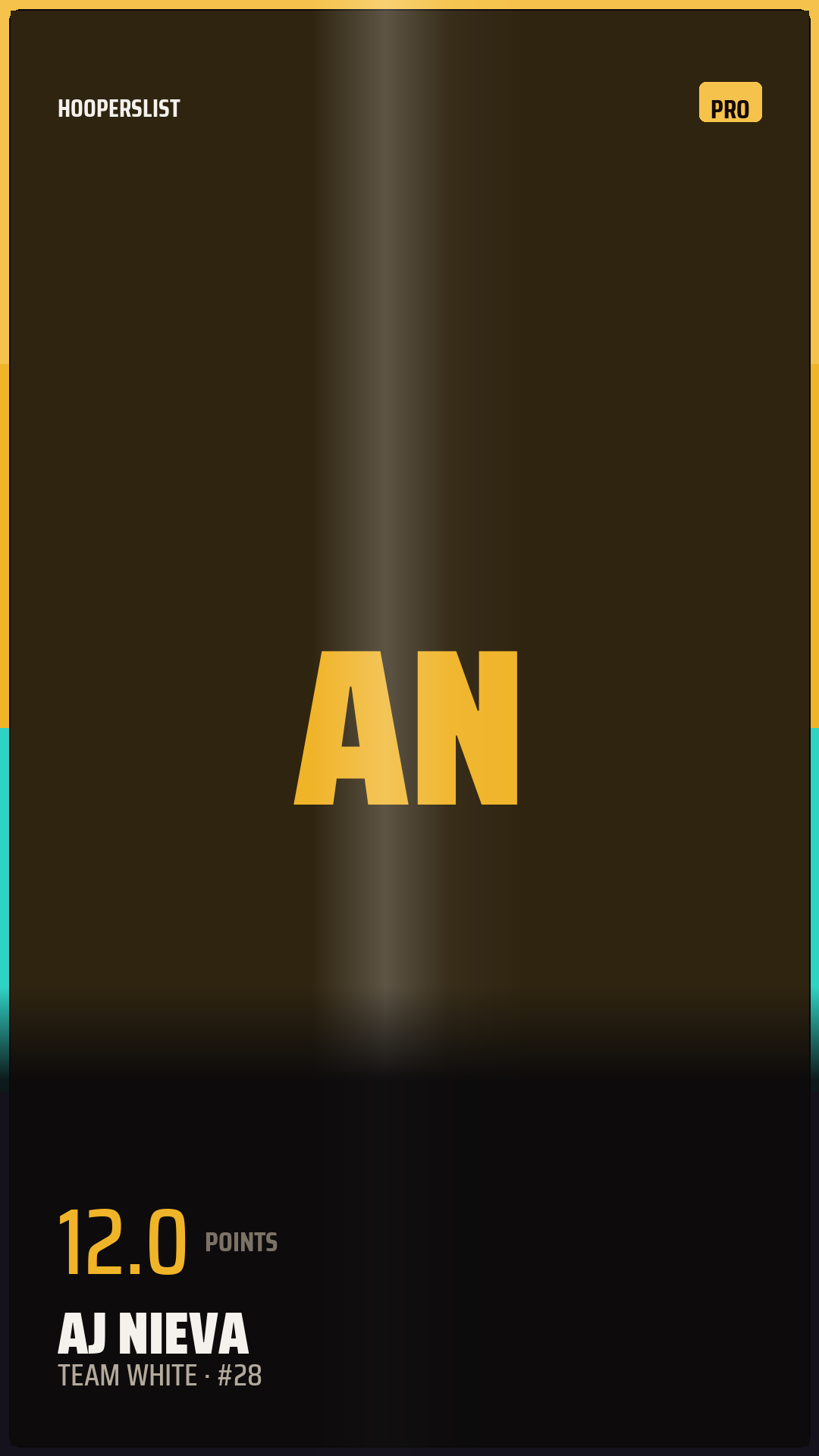 Foil Rookie card style preview