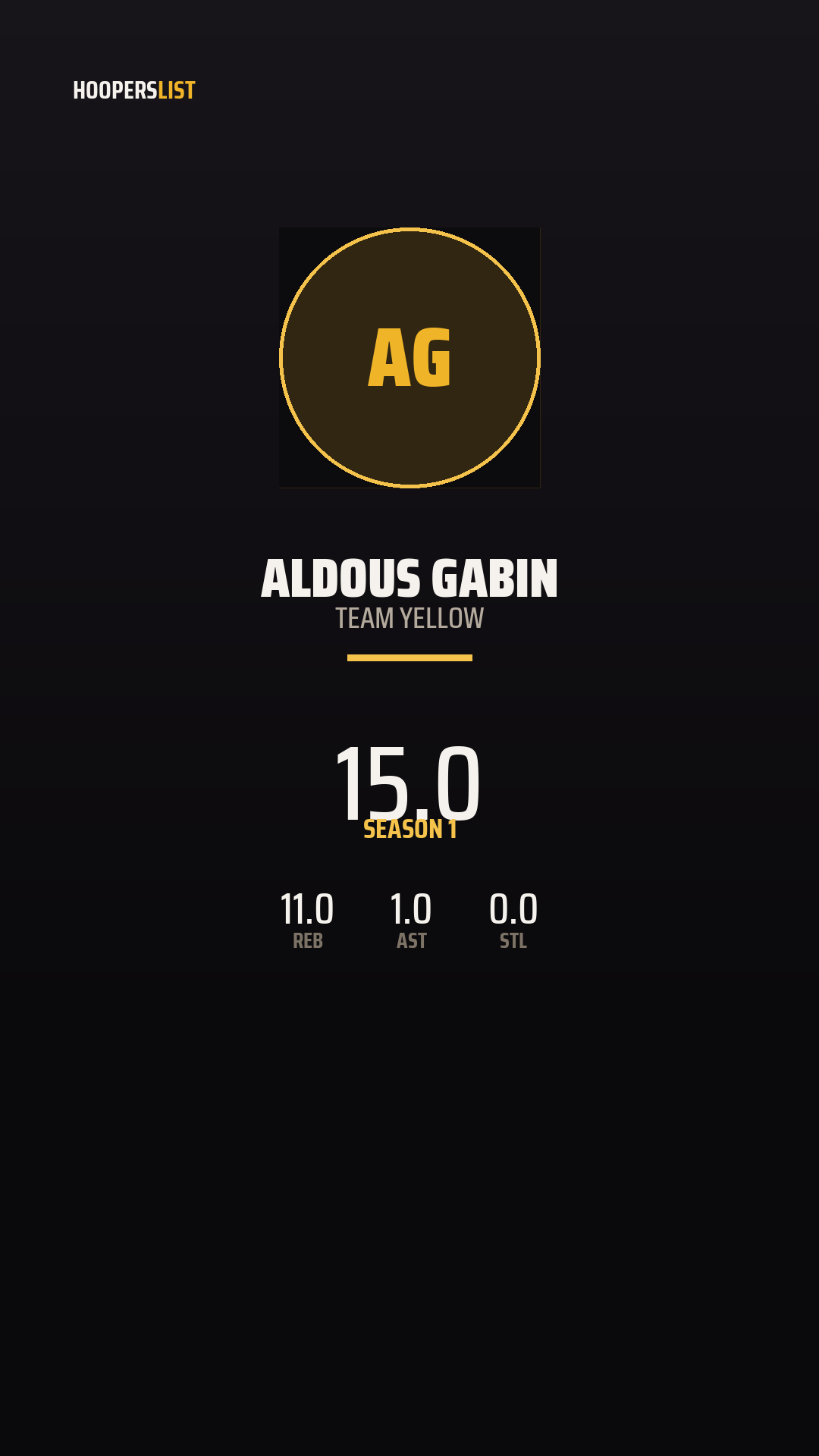 Championship Banner card style preview