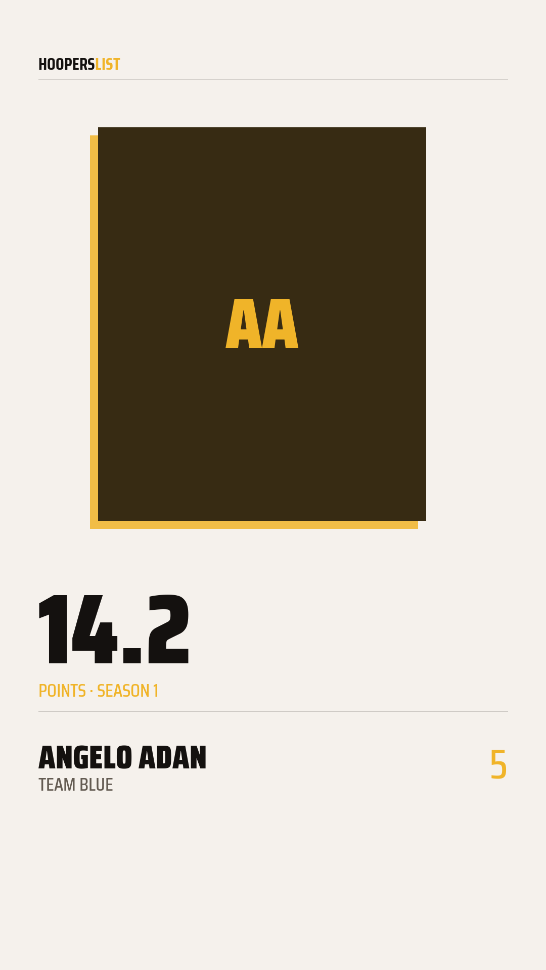 Broadsheet Mono card style preview