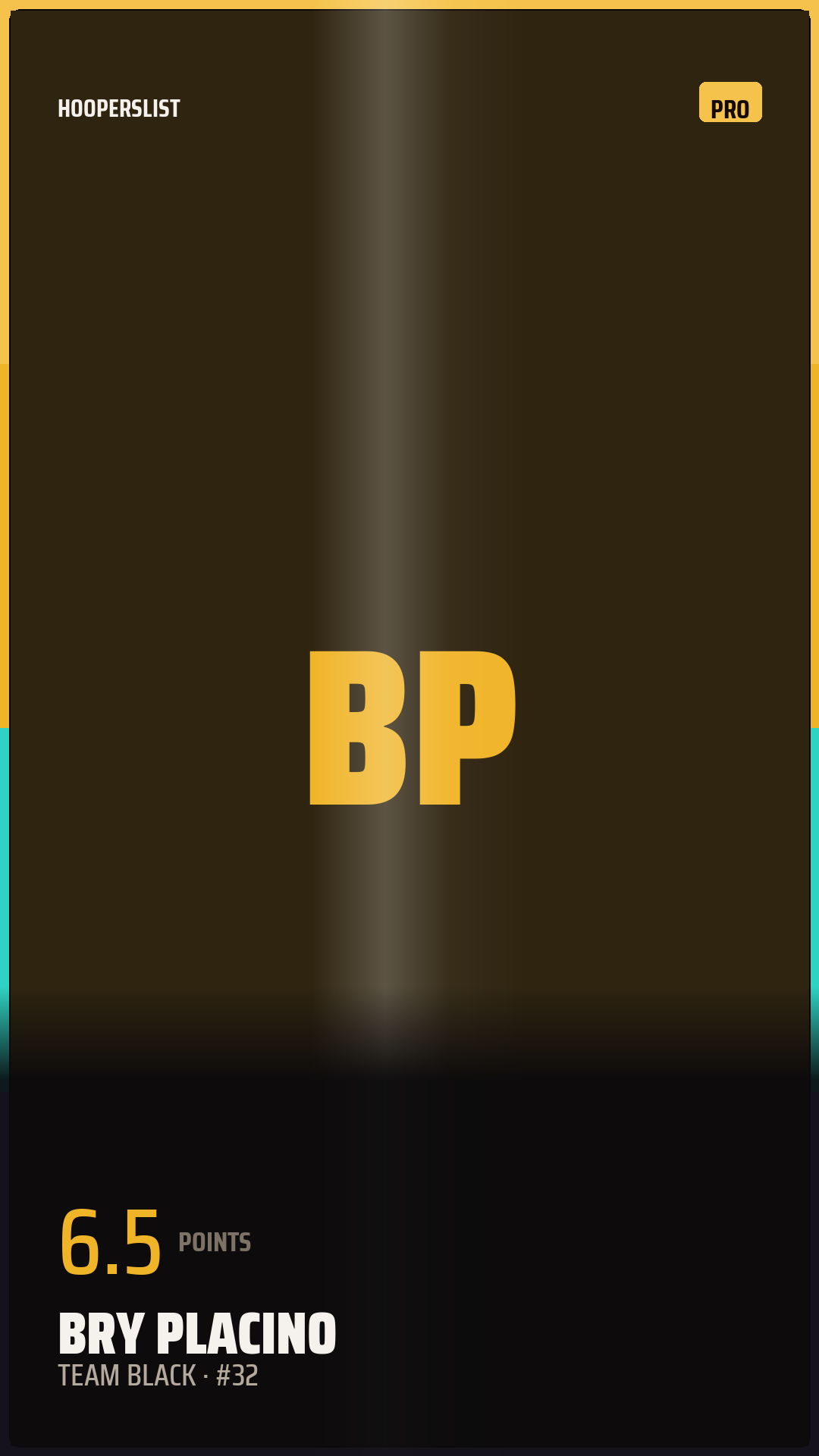 Foil Rookie card style preview