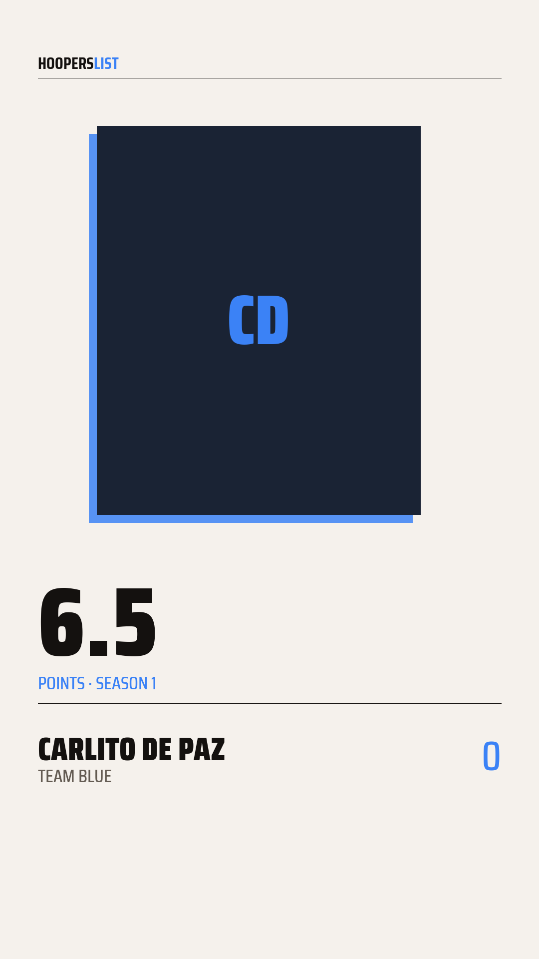 Broadsheet Mono card style preview
