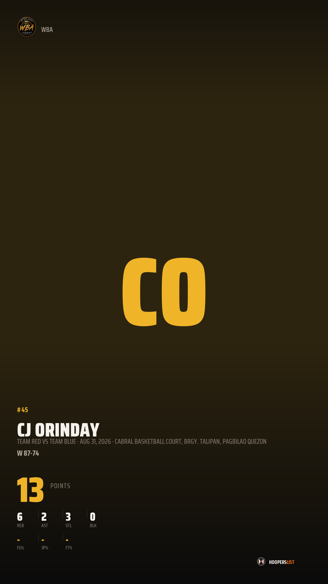 Highlight card preview