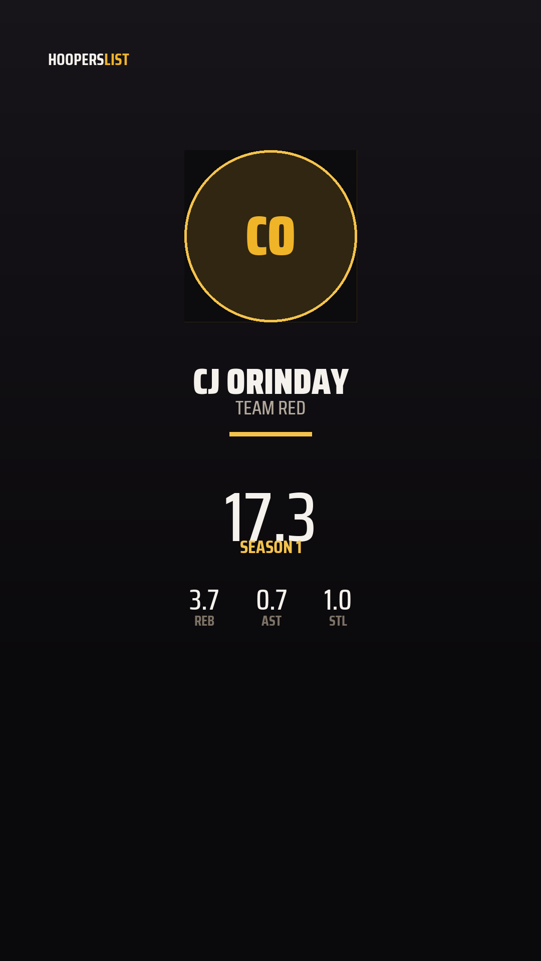 Championship Banner card style preview