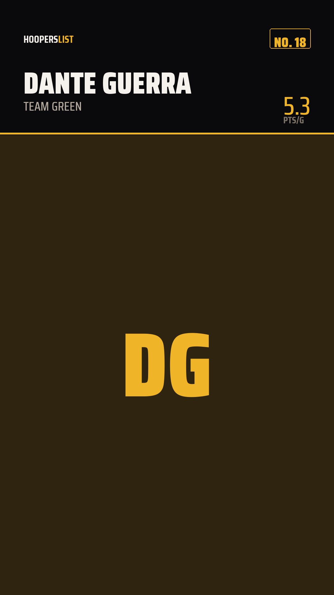 Draft Card card style preview