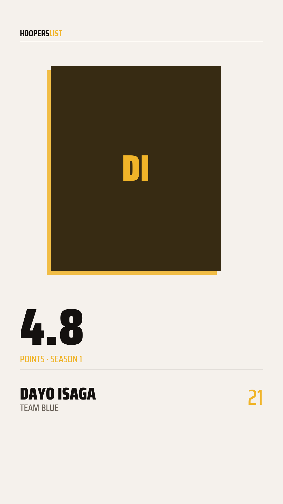 Broadsheet Mono card style preview