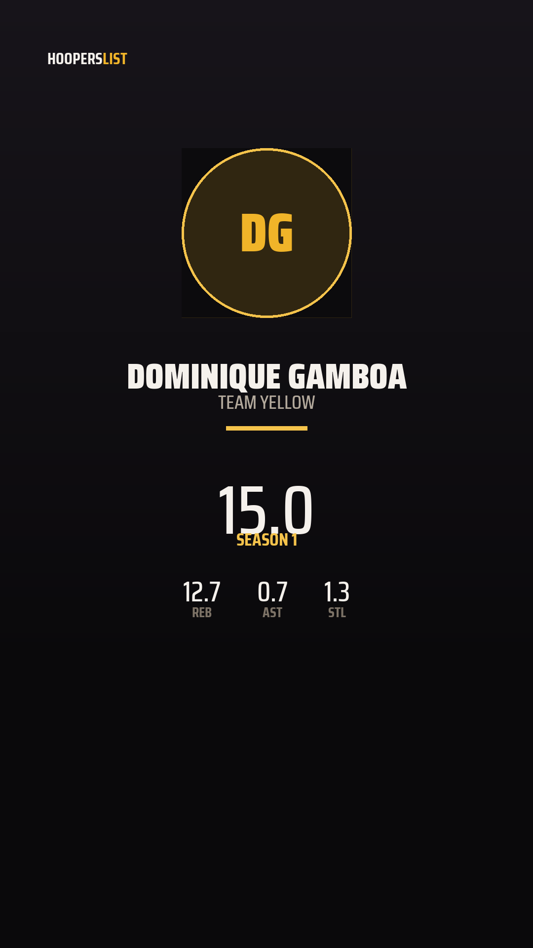 Championship Banner card style preview