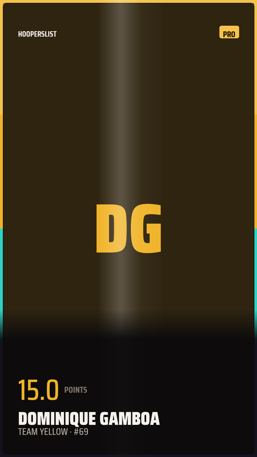 Foil Rookie card style preview