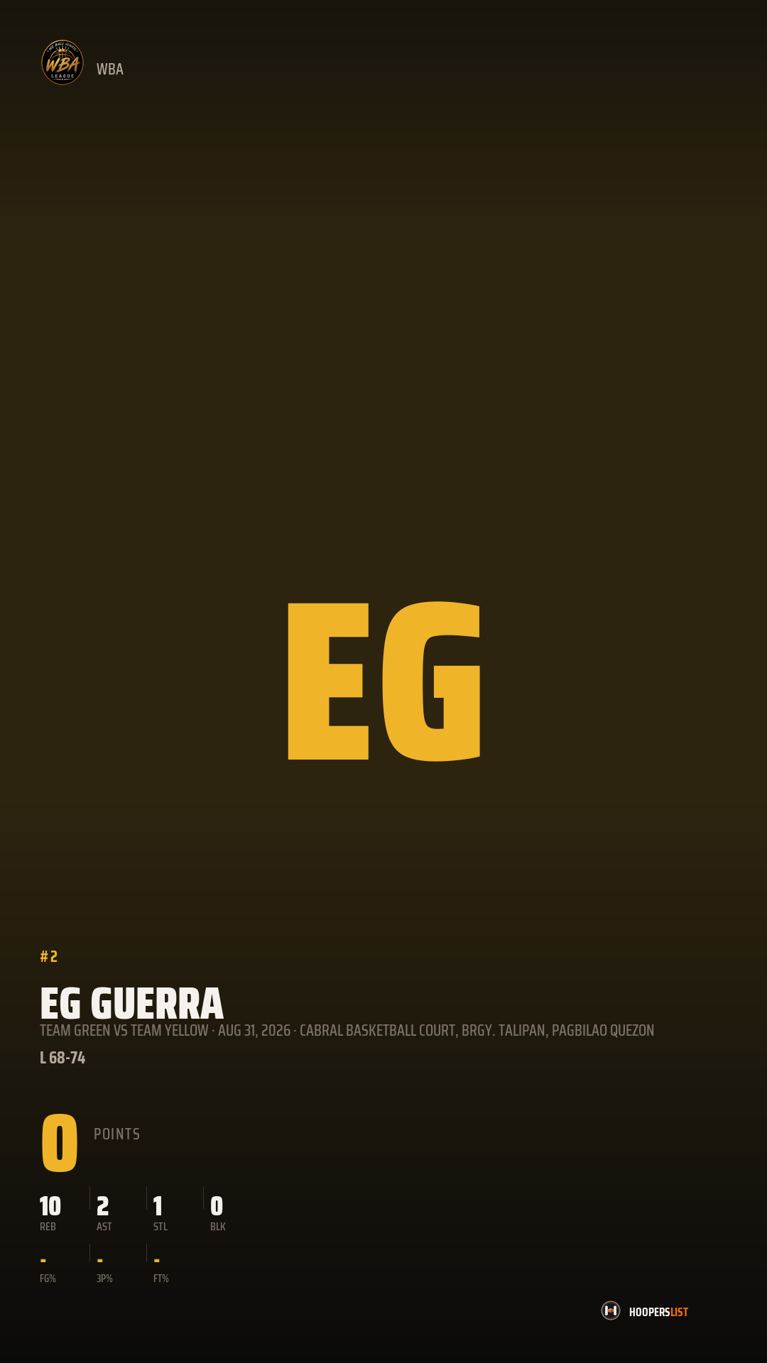 Highlight card preview
