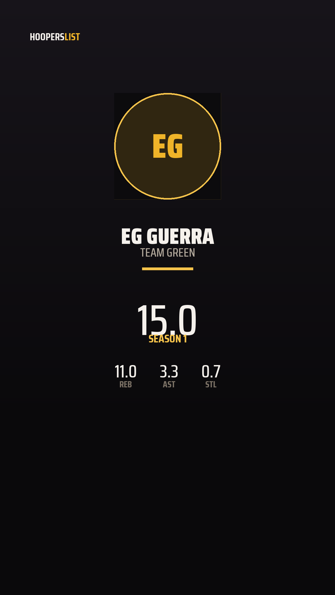 Championship Banner card style preview