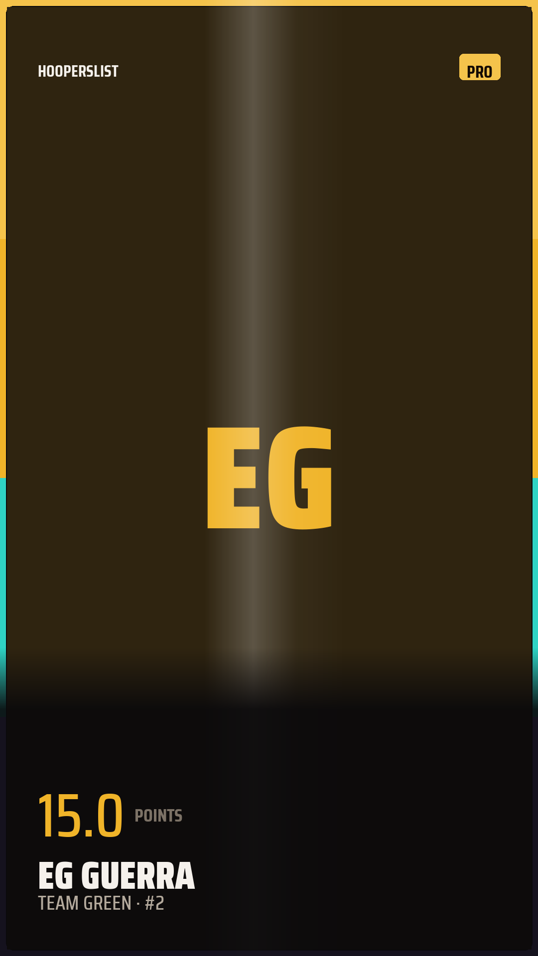 Foil Rookie card style preview