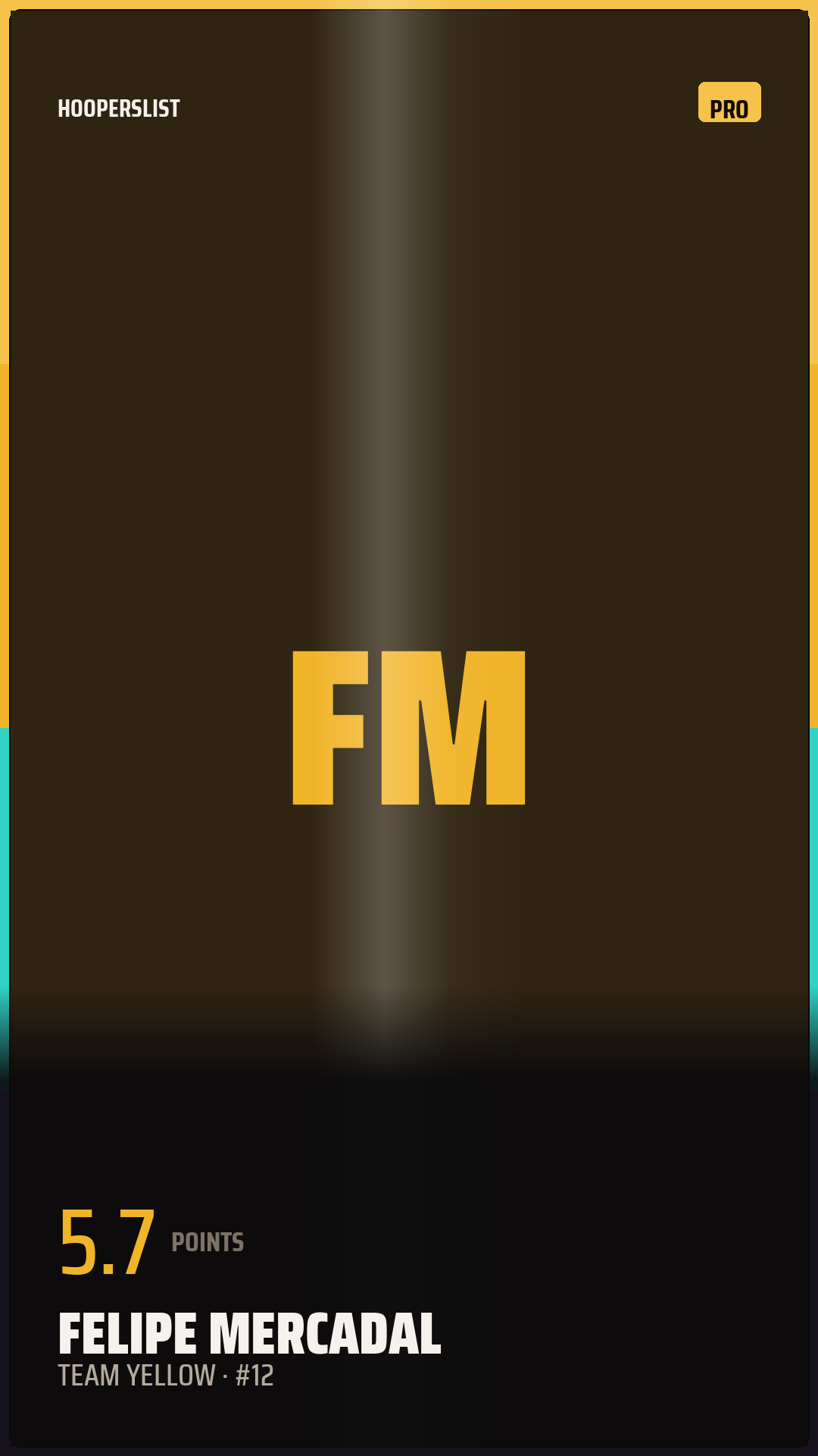 Foil Rookie card style preview