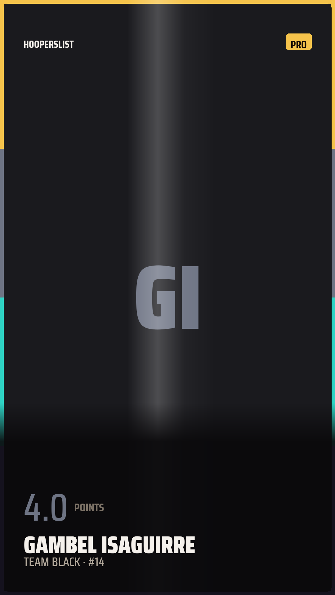 Foil Rookie card style preview