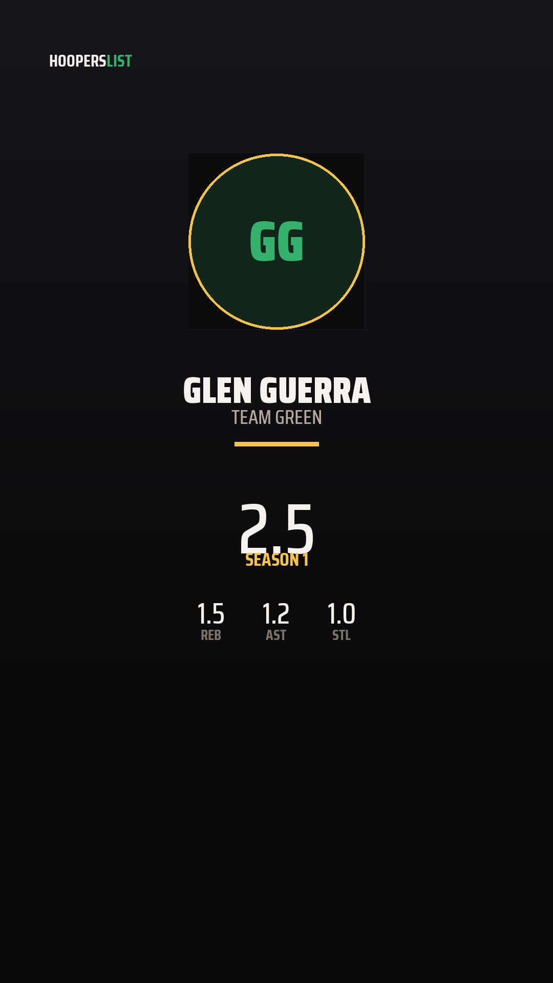 Championship Banner card style preview