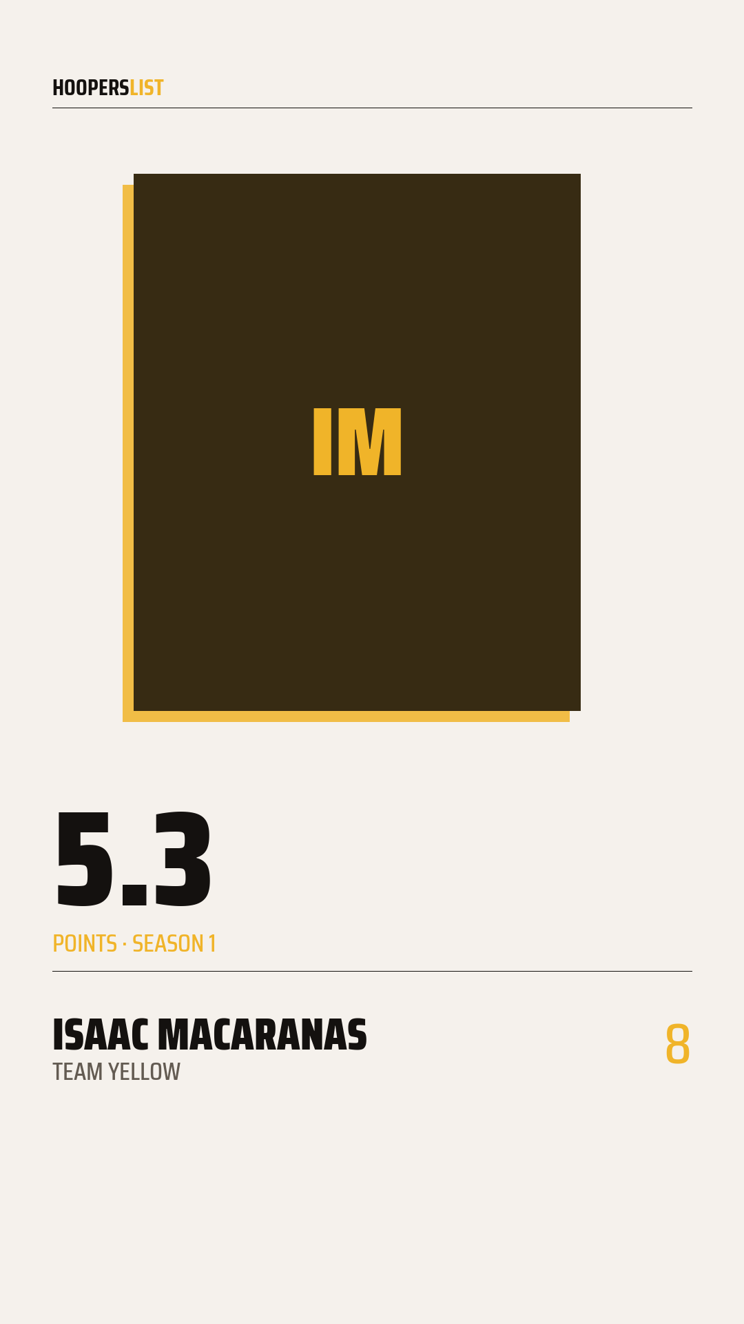 Broadsheet Mono card style preview