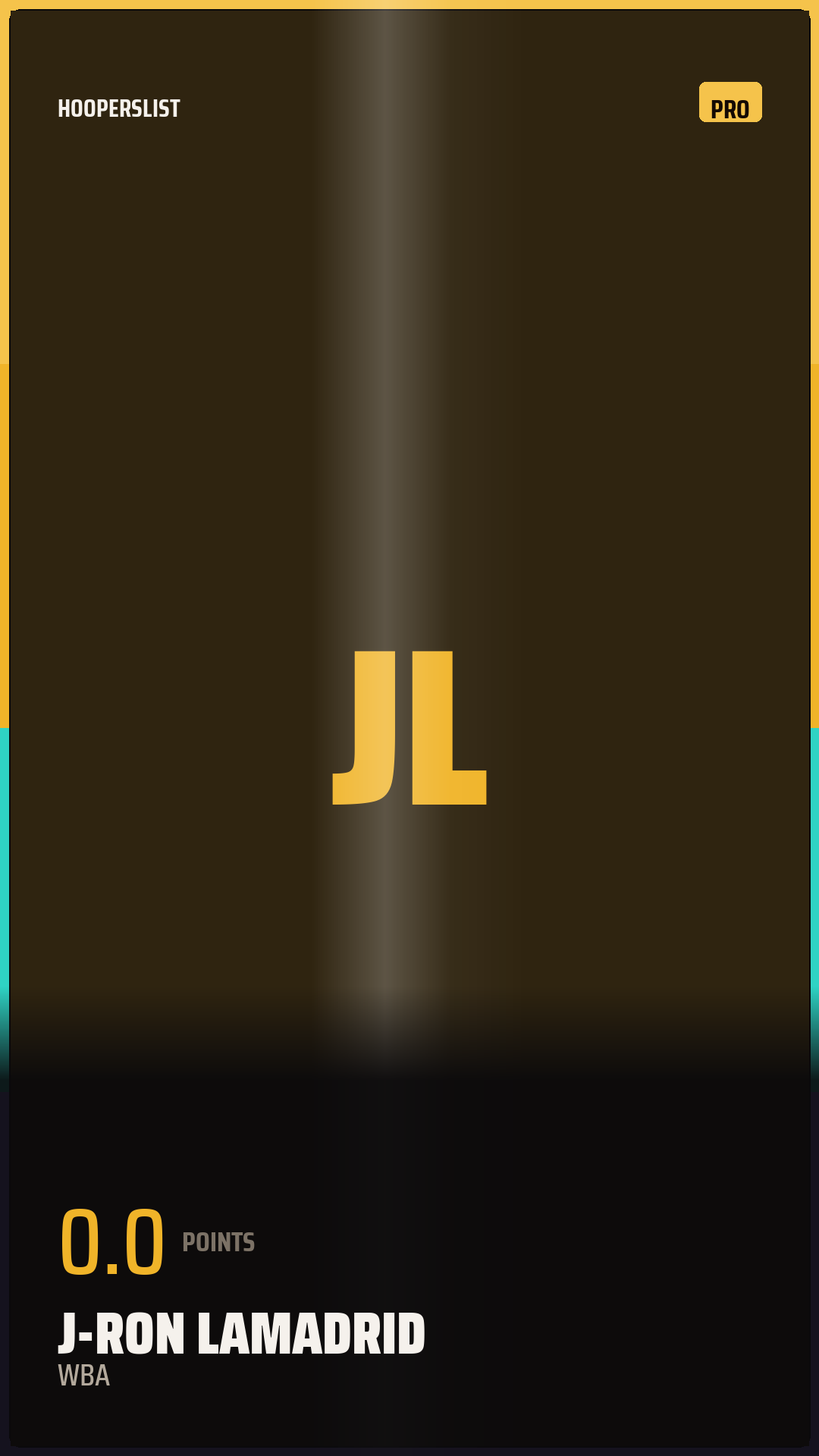 Foil Rookie card style preview