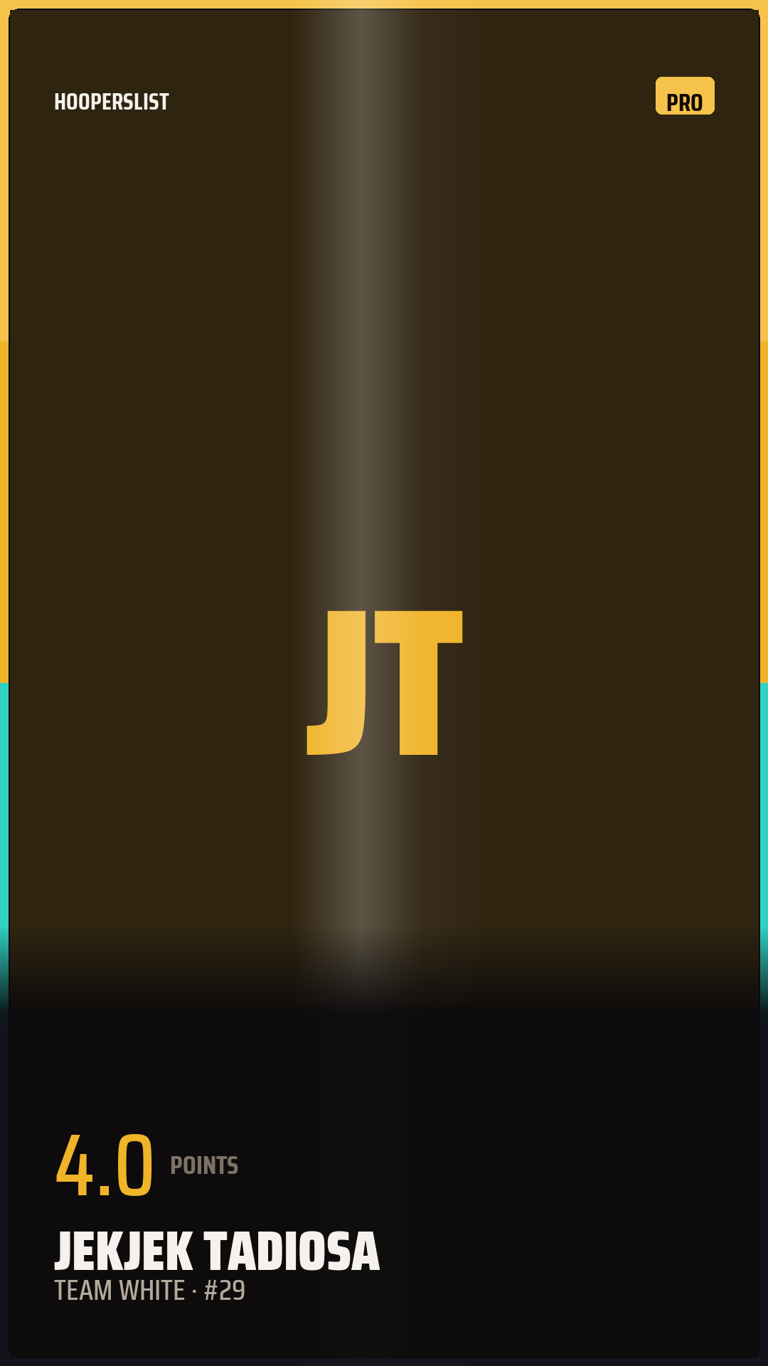 Foil Rookie card style preview