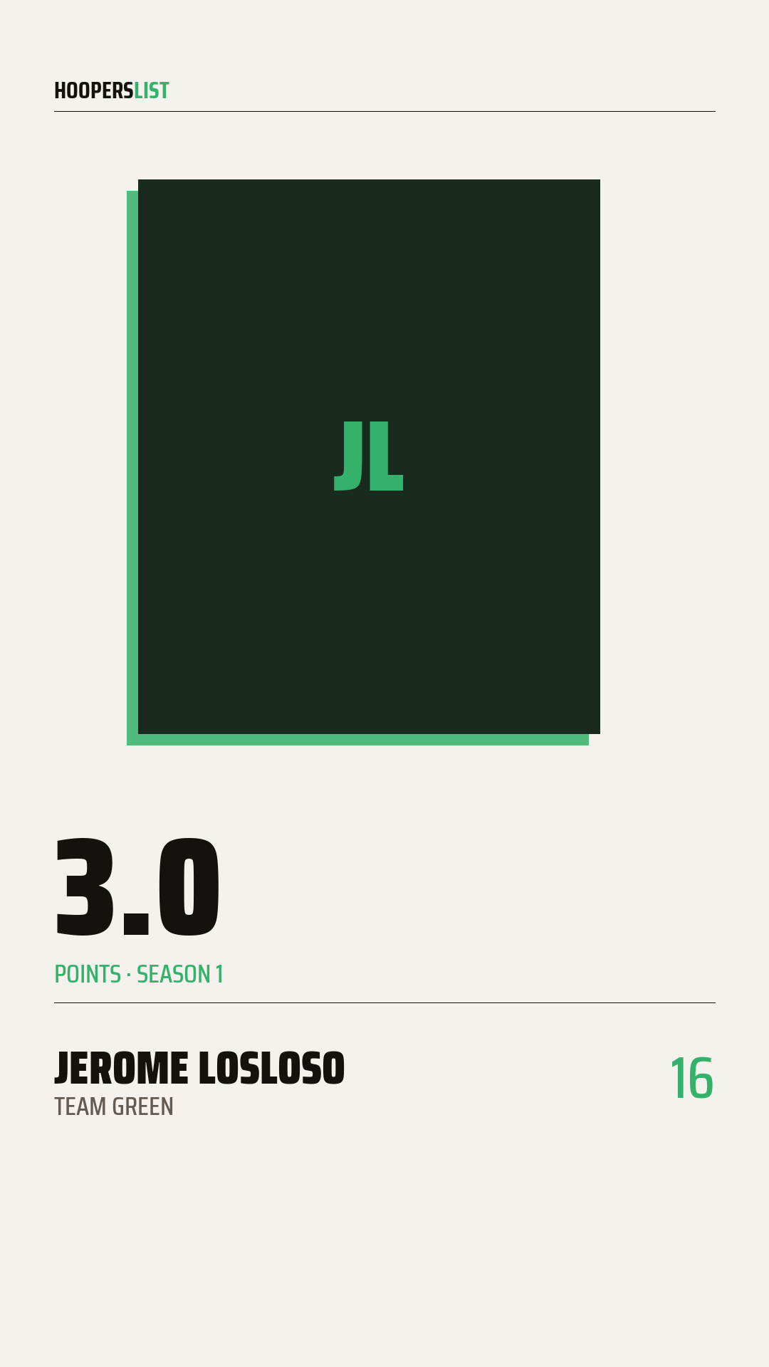 Broadsheet Mono card style preview