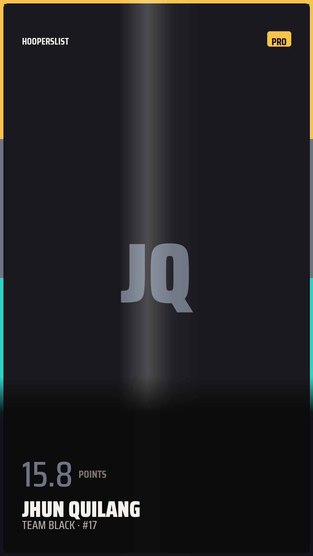 Foil Rookie card style preview
