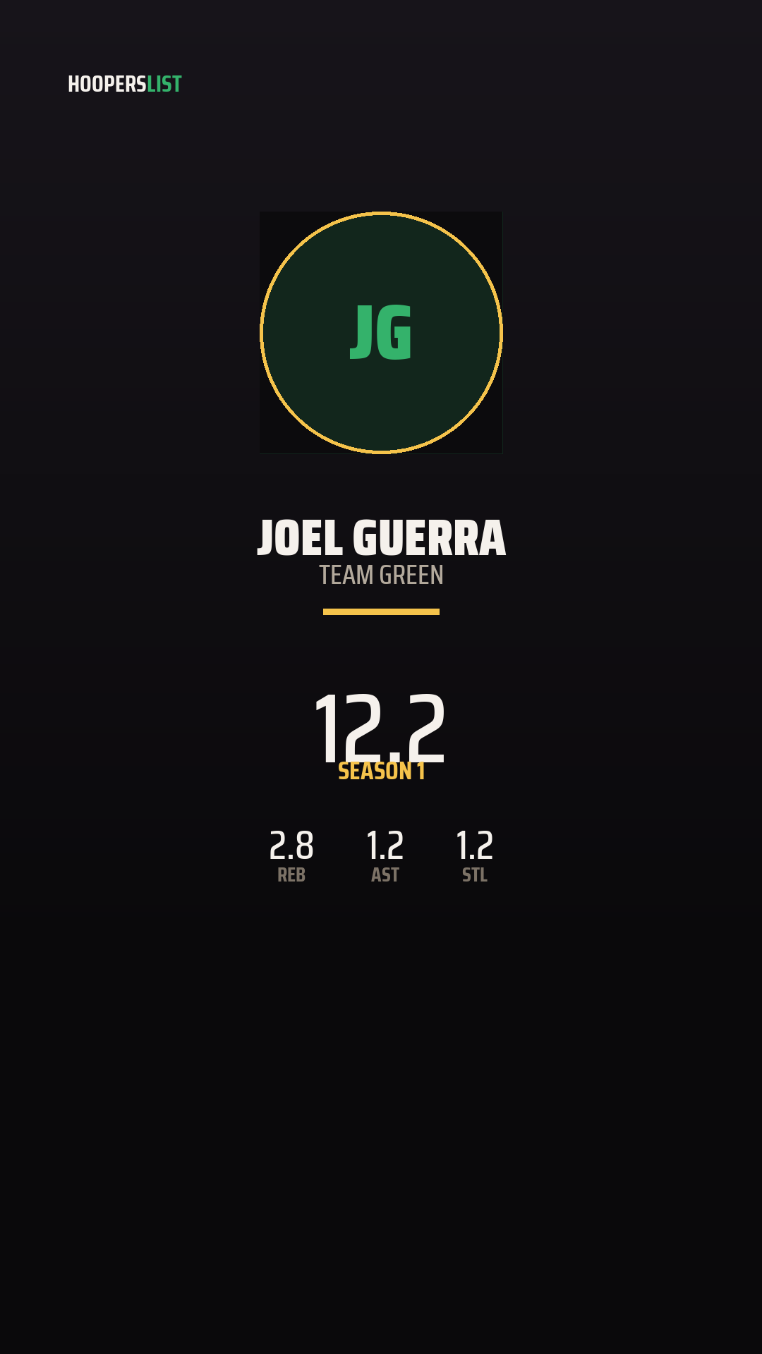 Championship Banner card style preview
