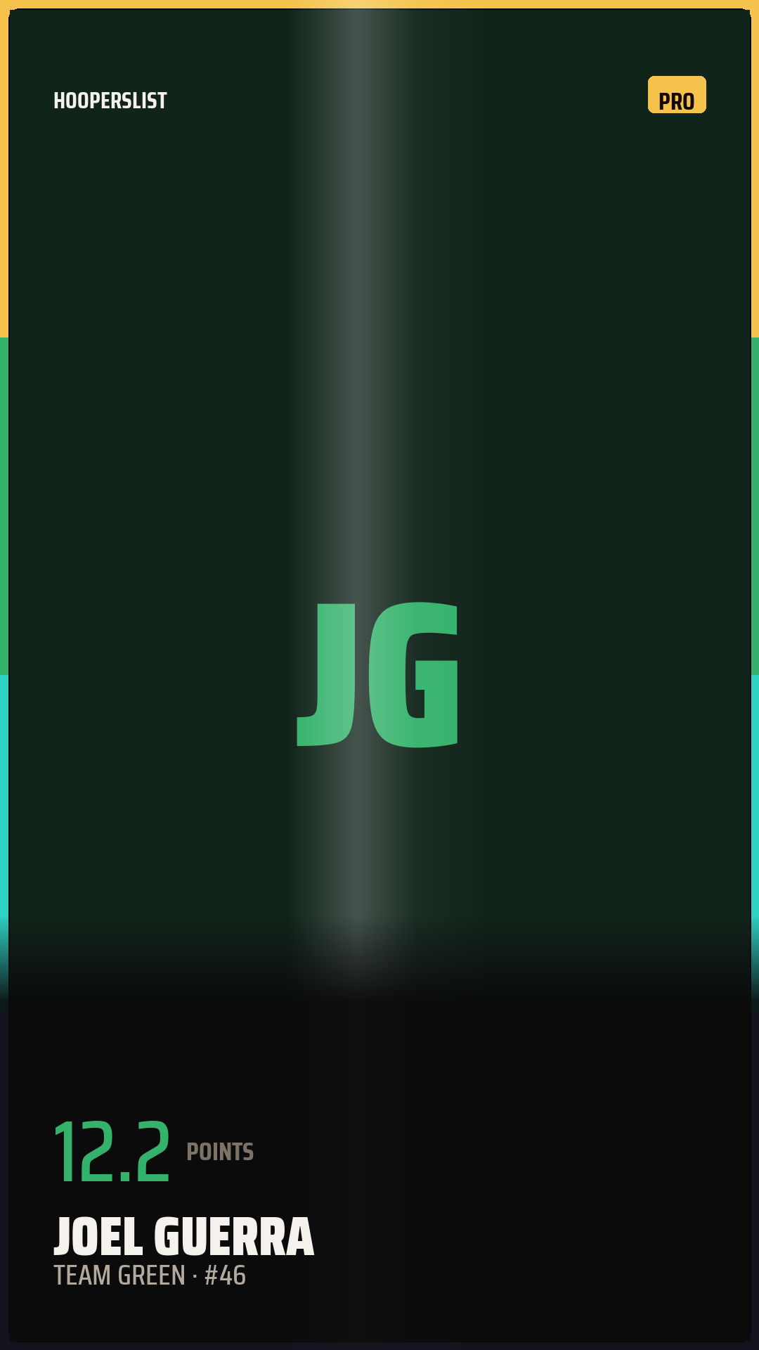 Foil Rookie card style preview