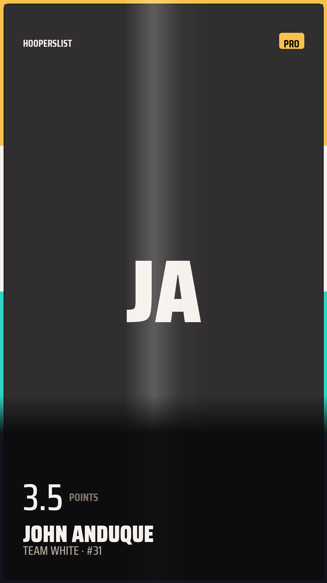 Foil Rookie card style preview