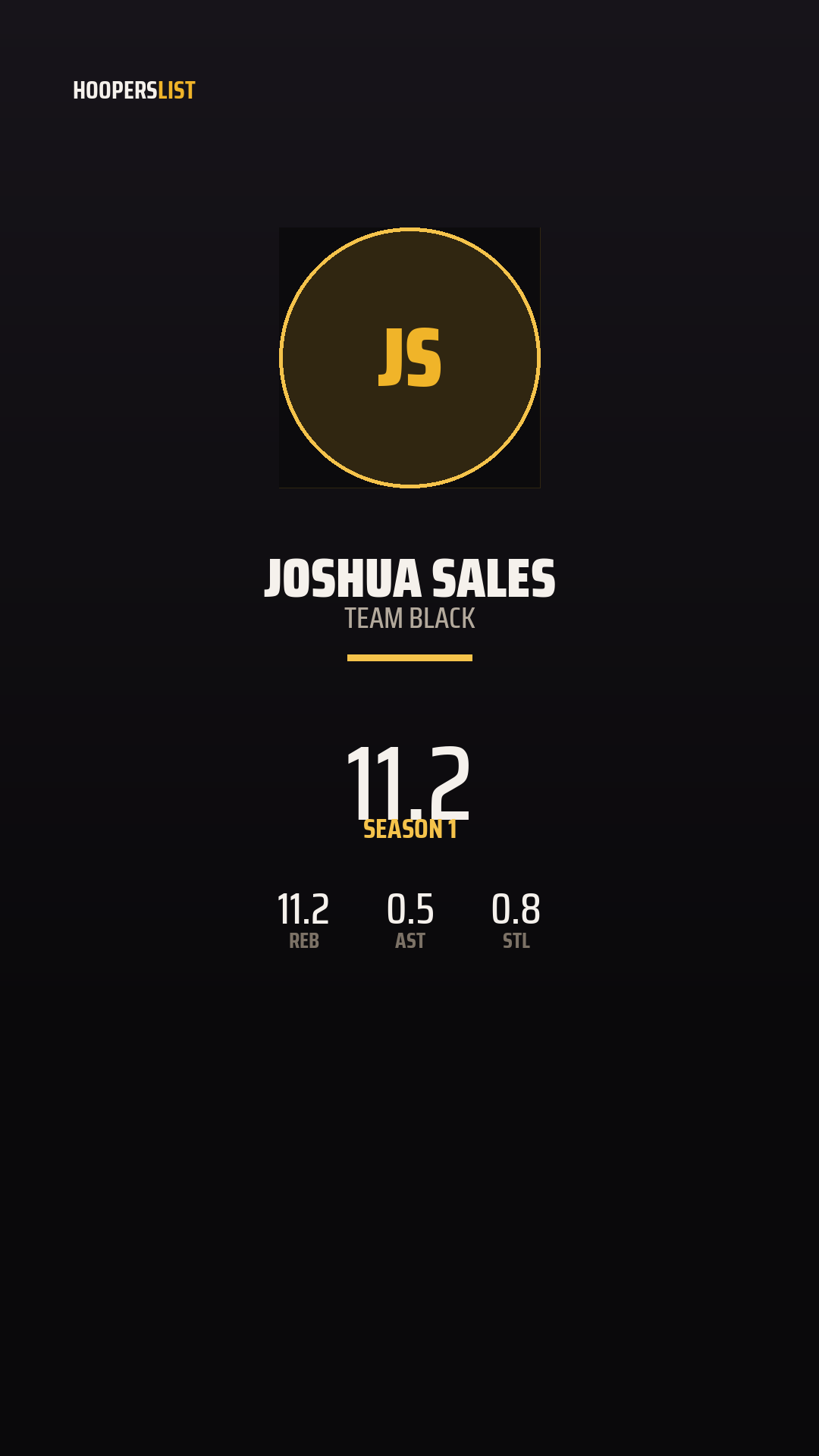 Championship Banner card style preview