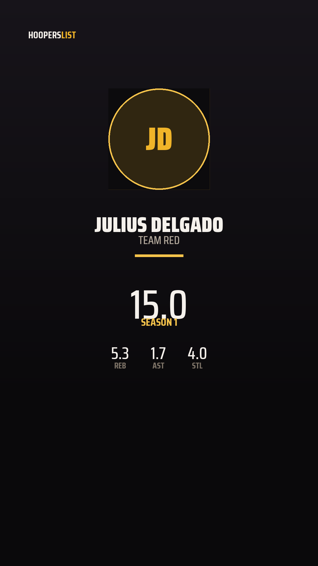 Championship Banner card style preview
