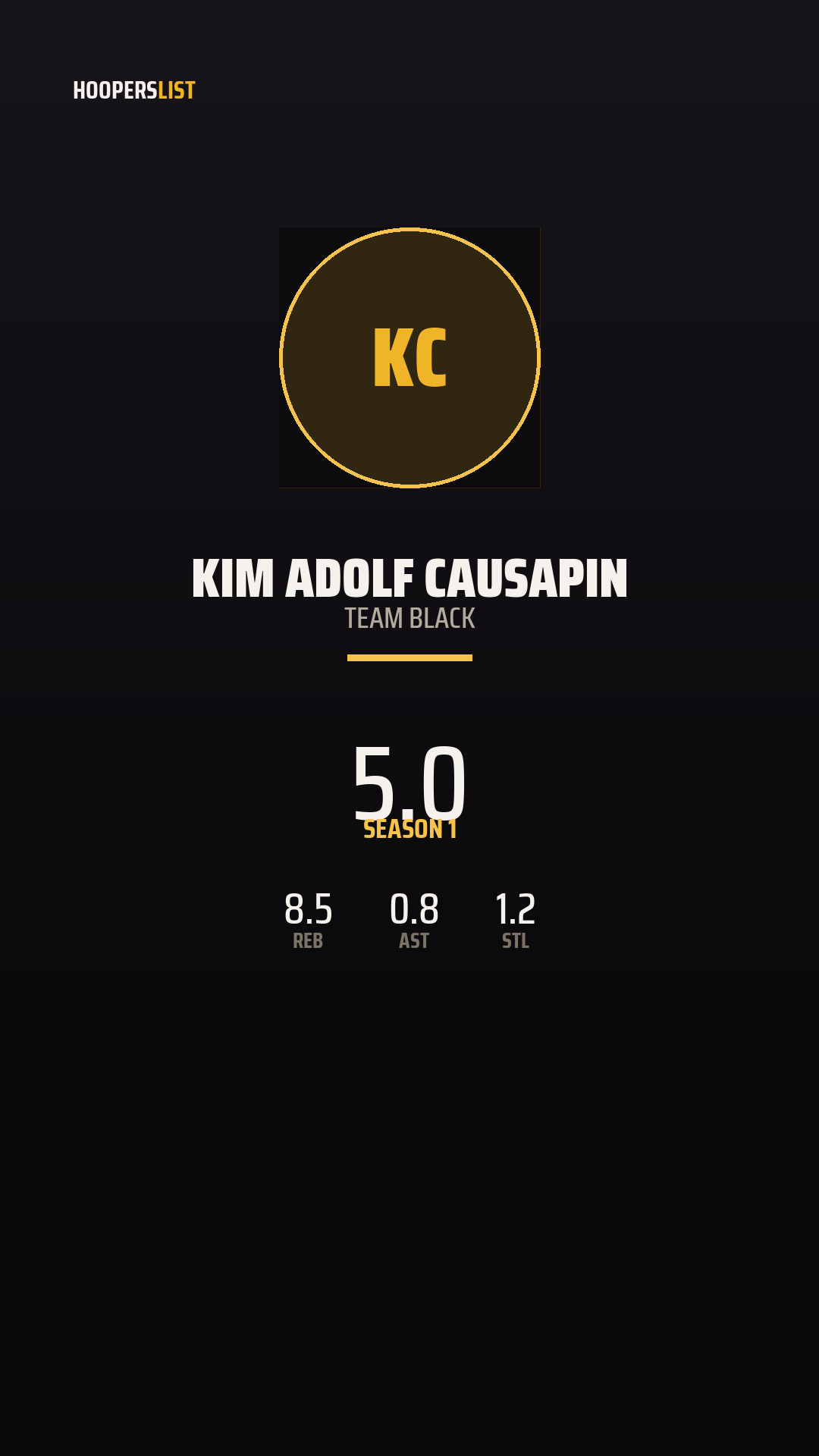 Championship Banner card style preview