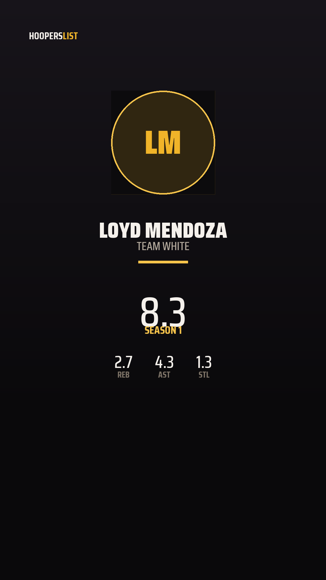 Championship Banner card style preview