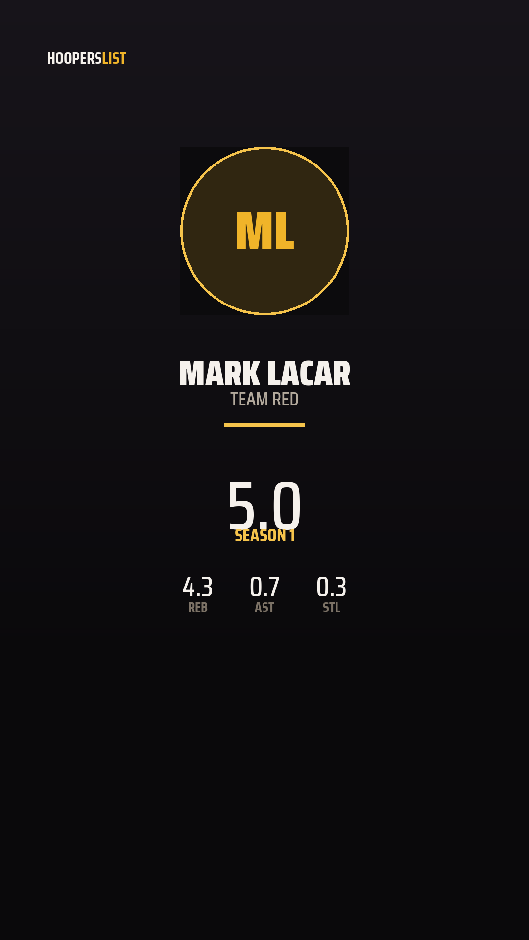 Championship Banner card style preview