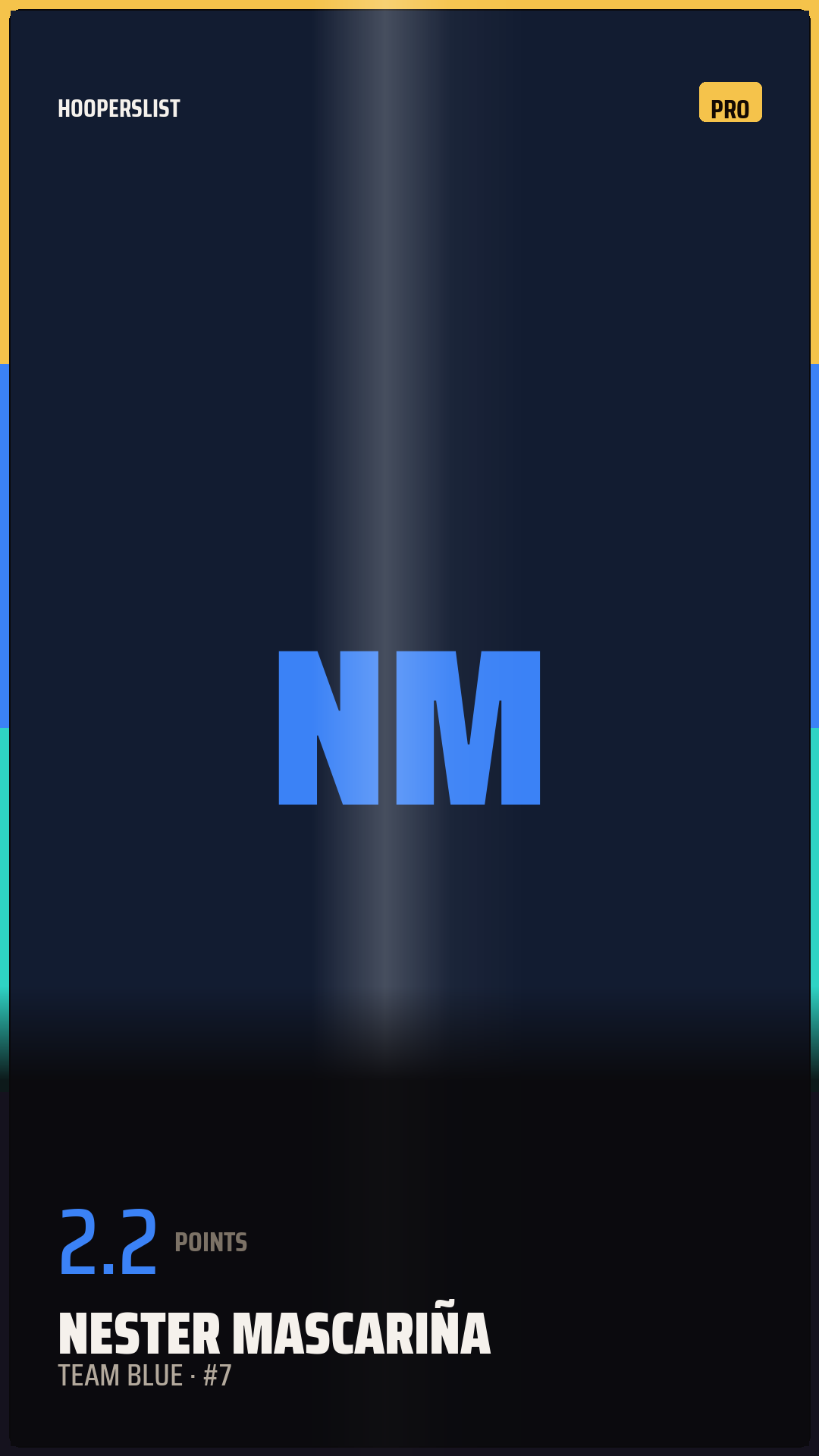 Foil Rookie card style preview