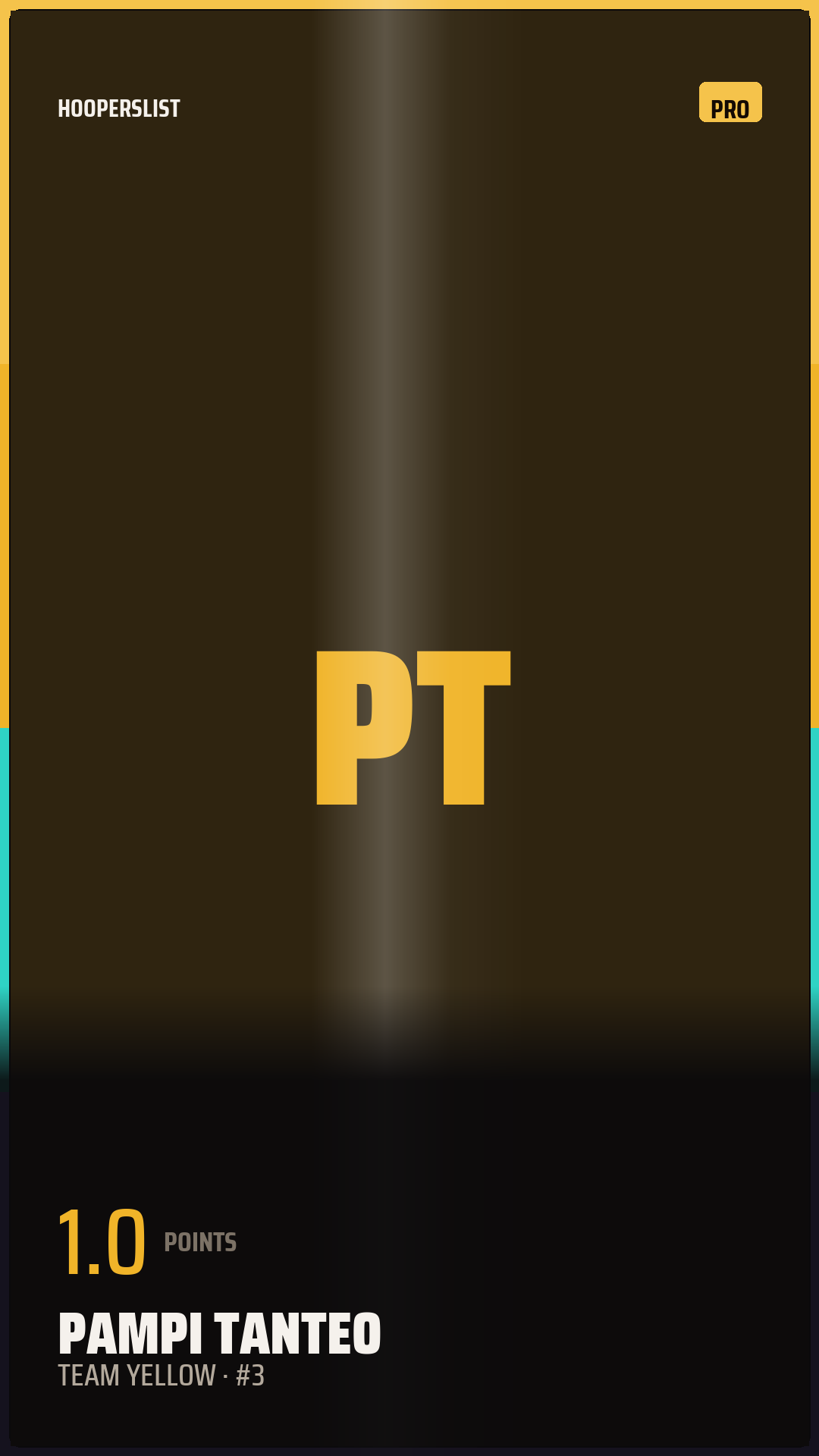 Foil Rookie card style preview