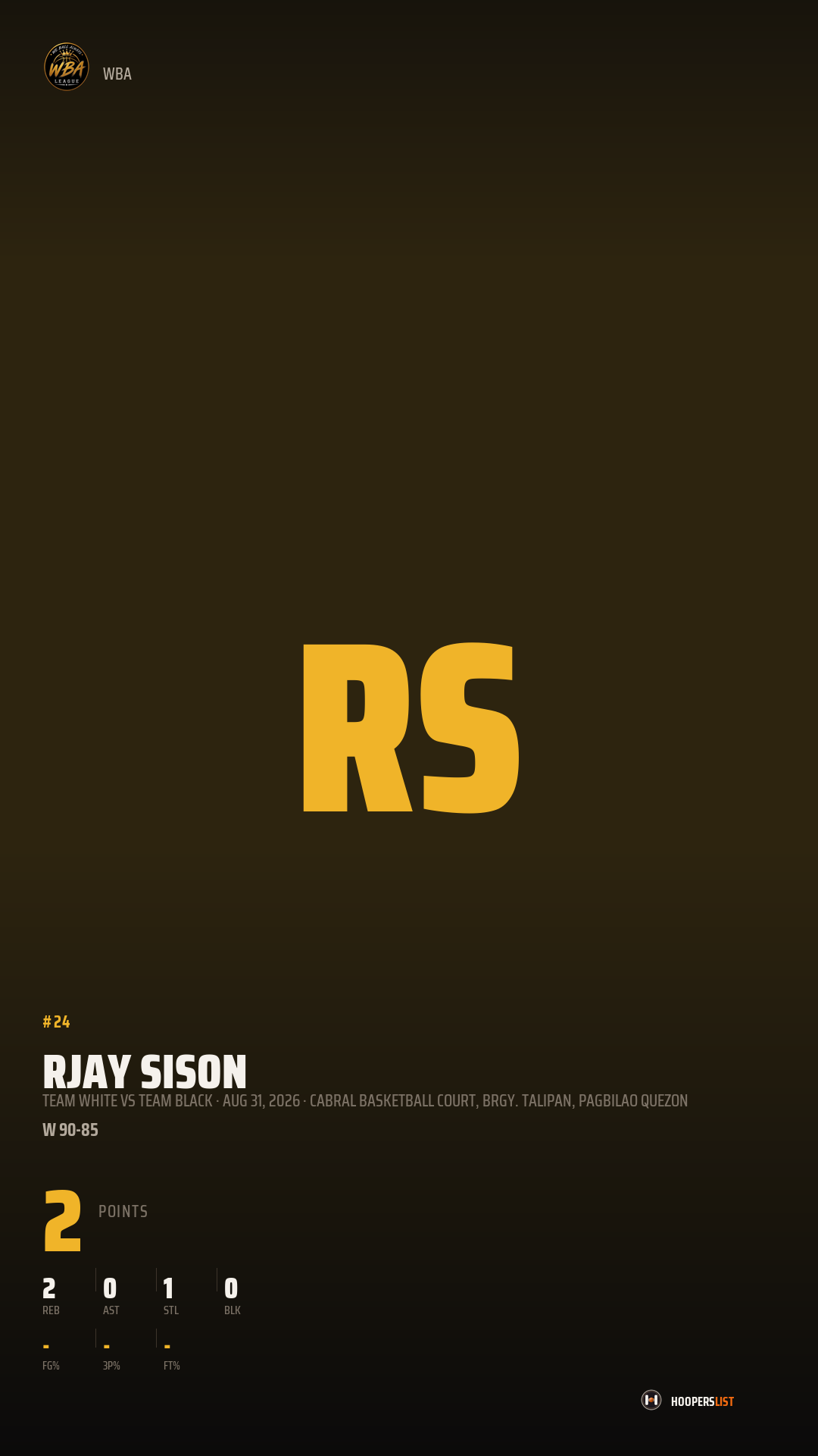 Highlight card preview