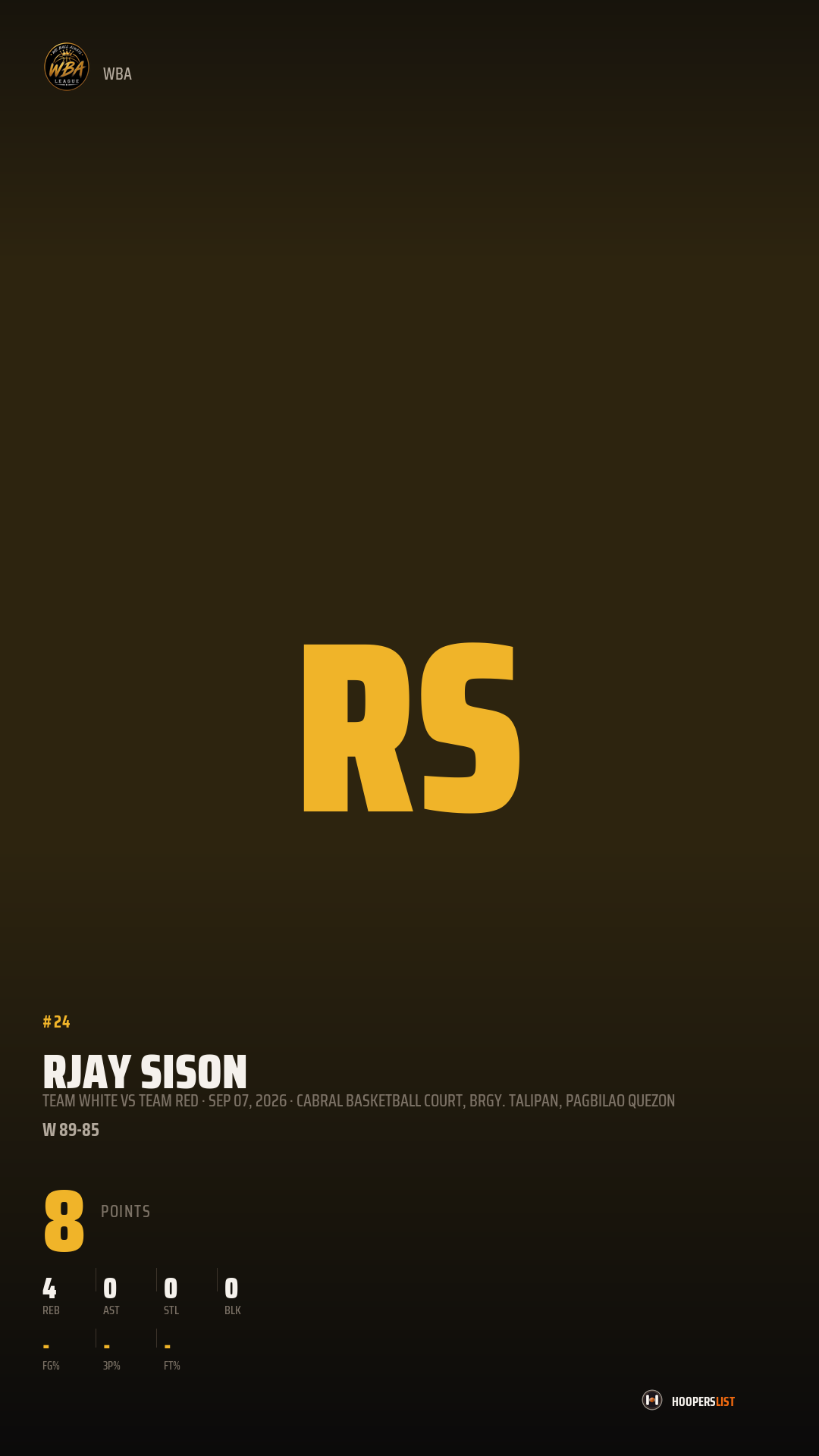 Highlight card preview