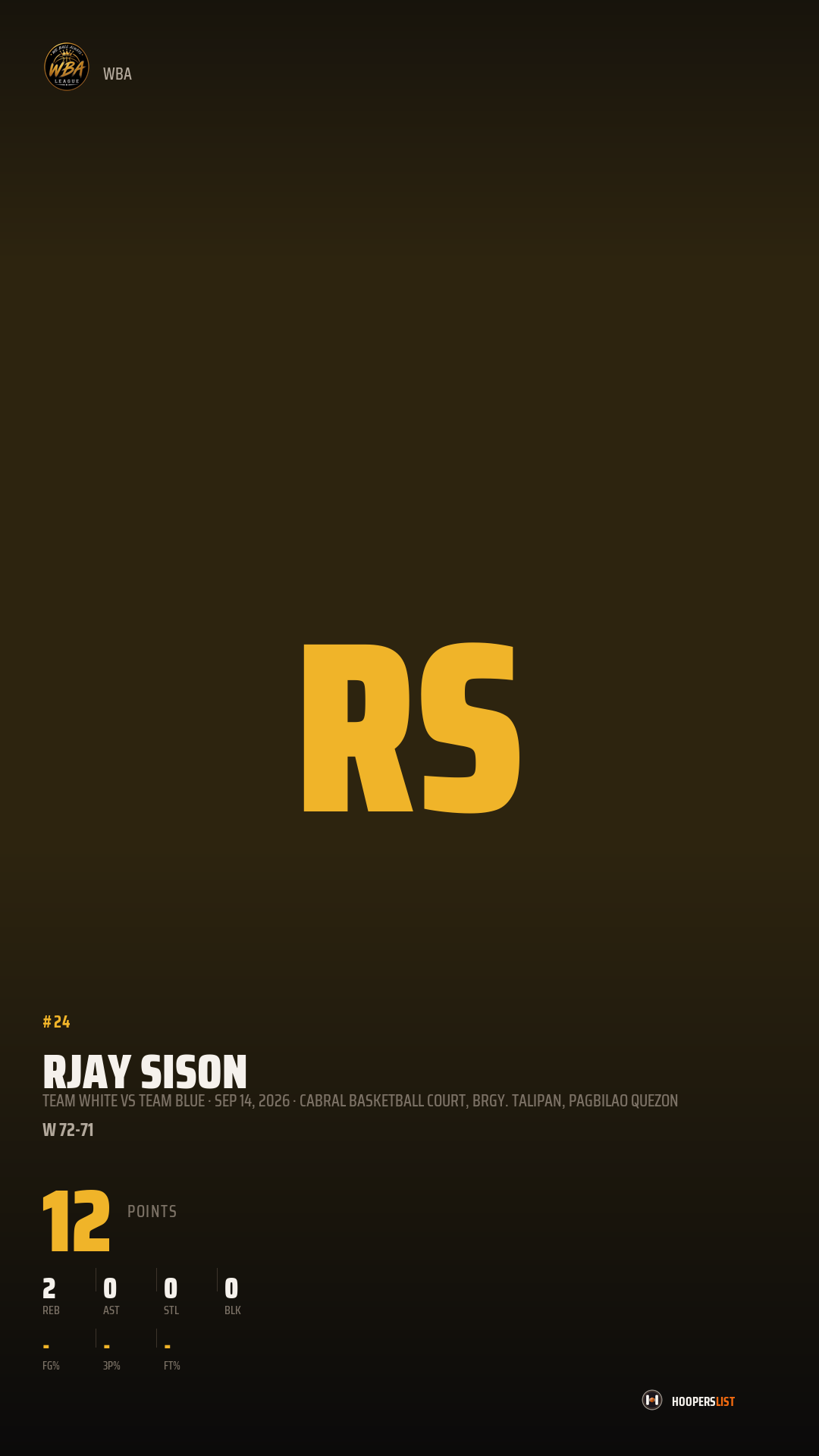 Highlight card preview