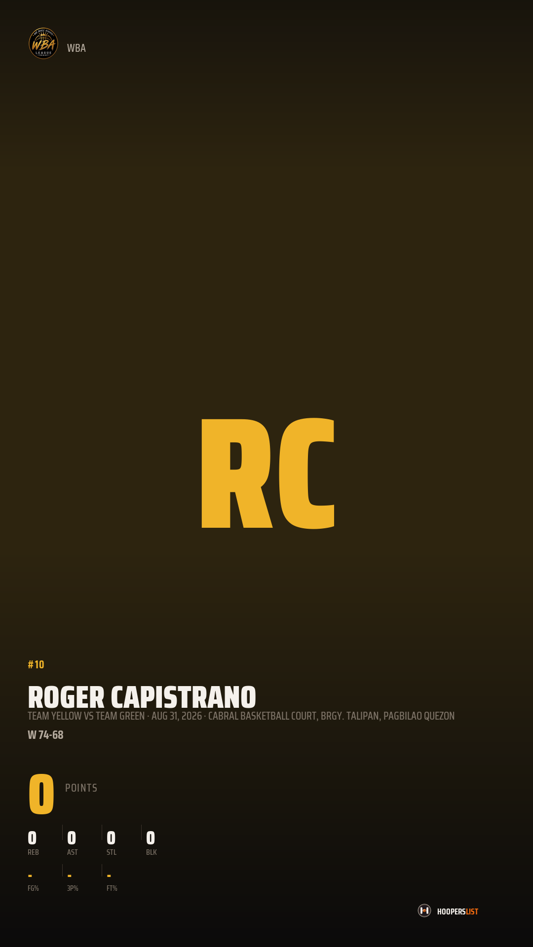 Highlight card preview