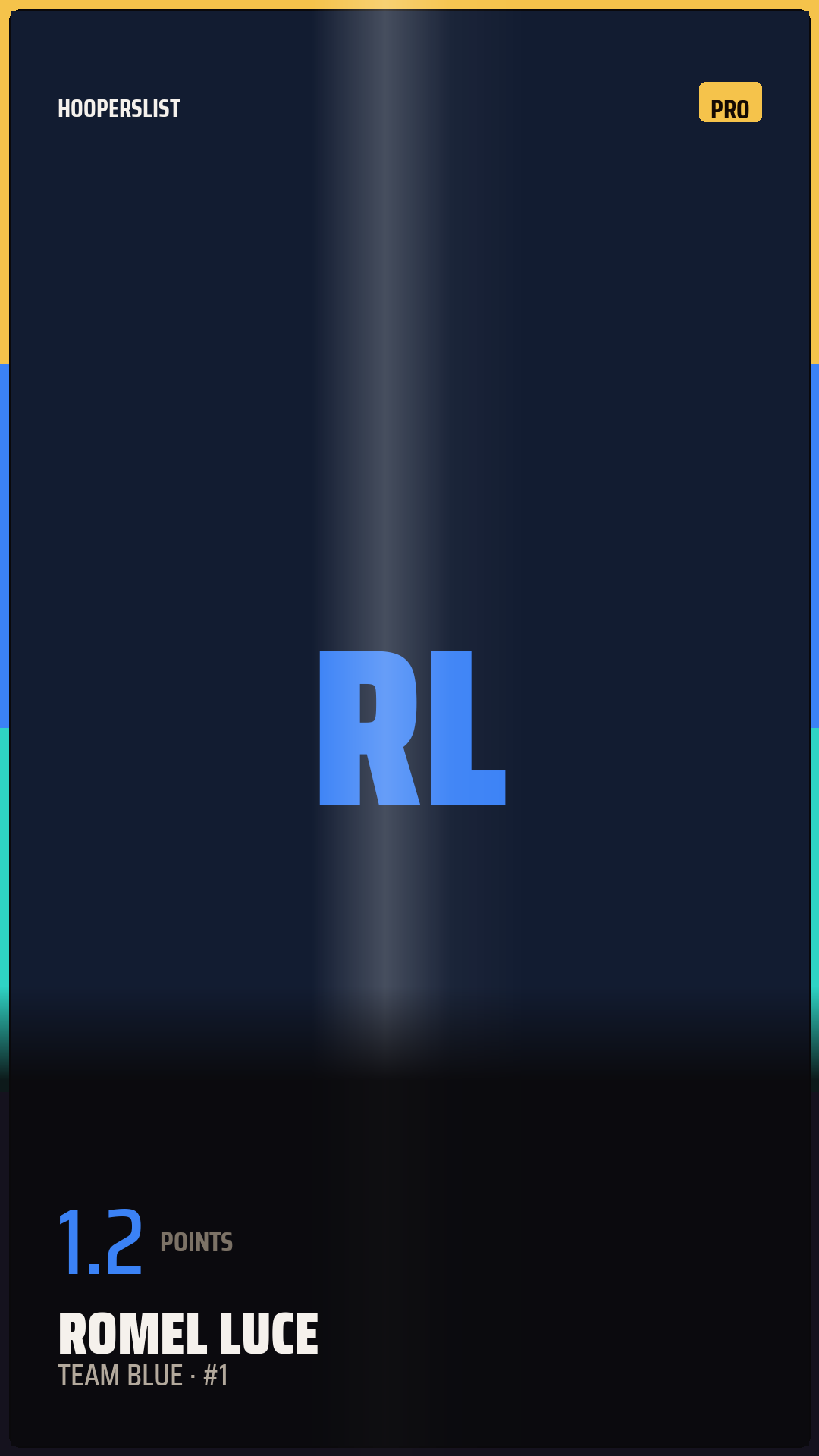 Foil Rookie card style preview