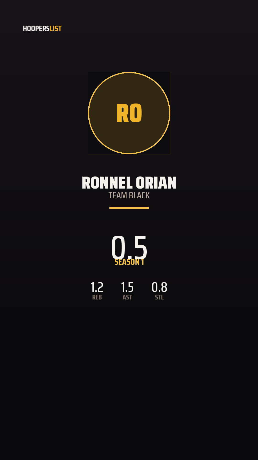 Championship Banner card style preview