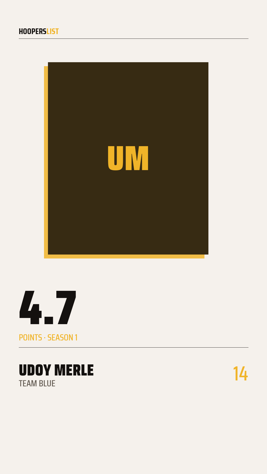 Broadsheet Mono card style preview
