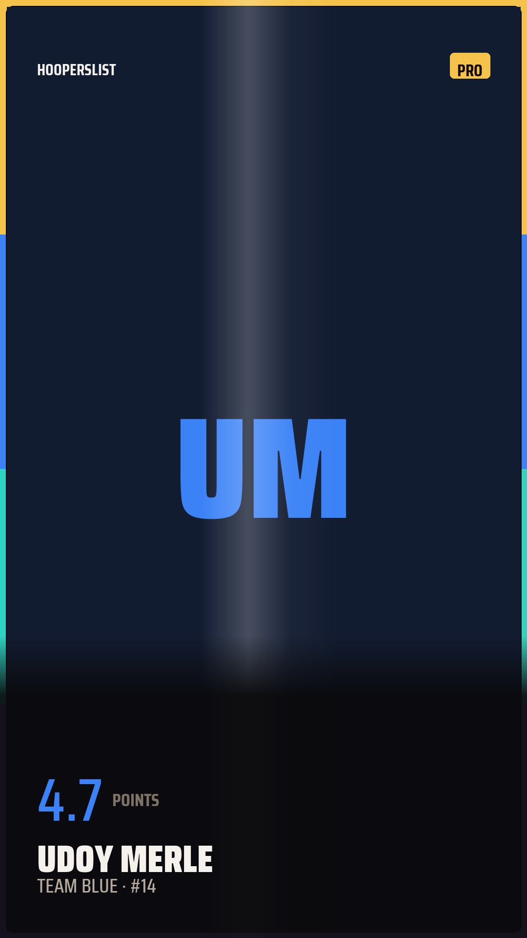 Foil Rookie card style preview