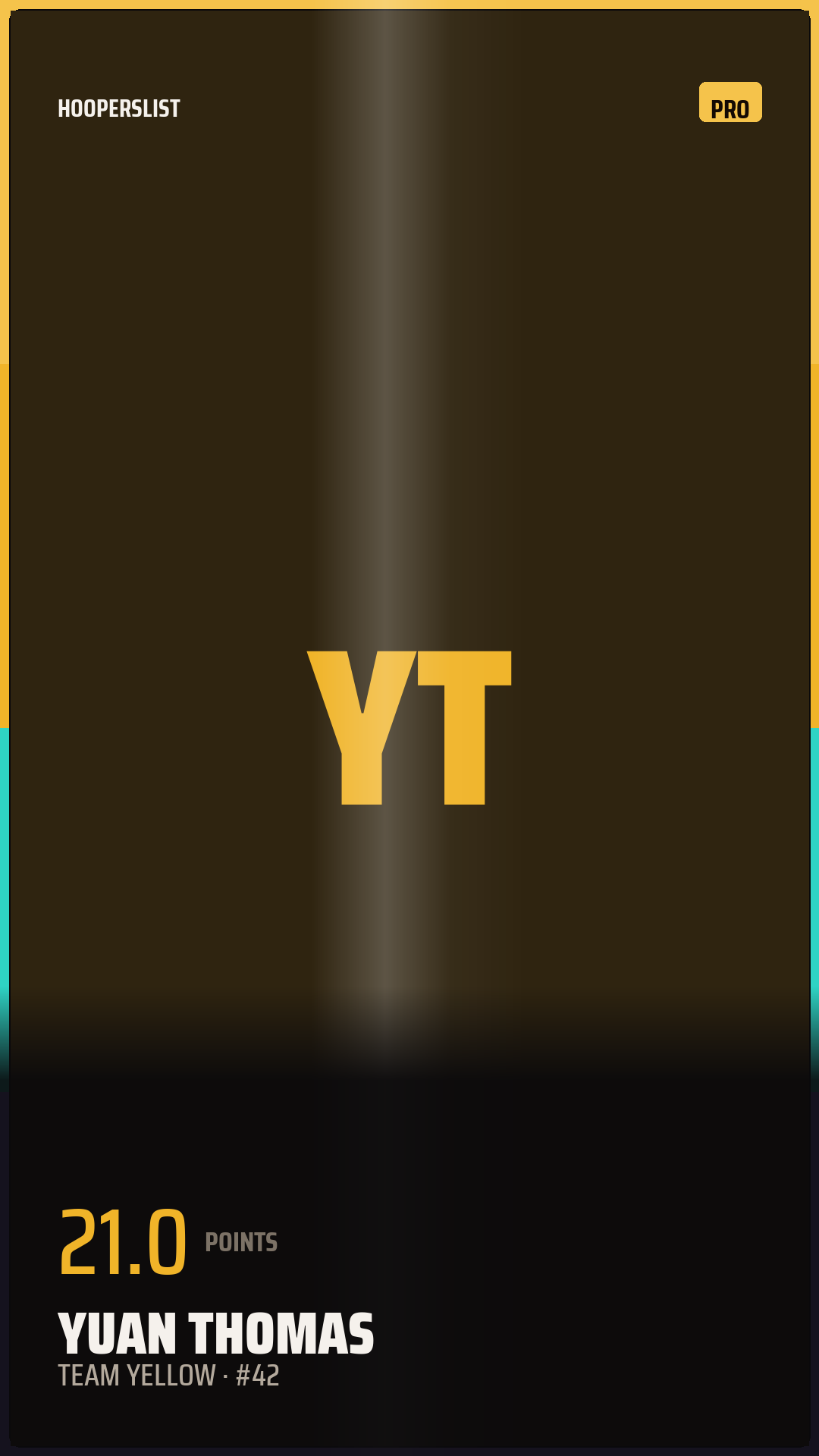 Foil Rookie card style preview